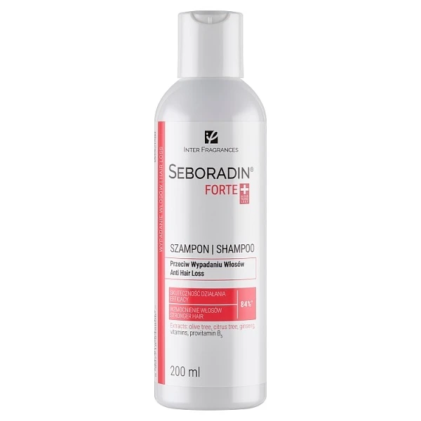 Seboradin Forte, szampon przeciw wypadaniu włosów, 200ml
