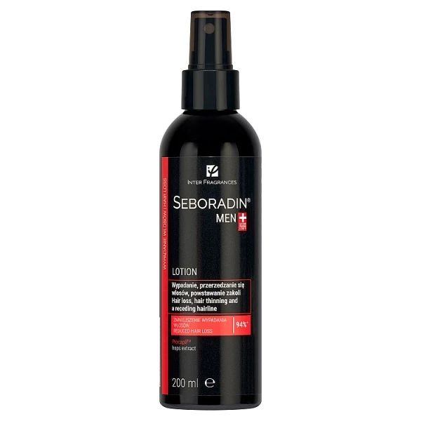 Seboradin Men, lotion do włosów ze skłonnością do wypadania, 200ml