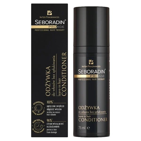 Seboradin Pro Age, odżywka do włosów, bez spłukiwania, 75ml