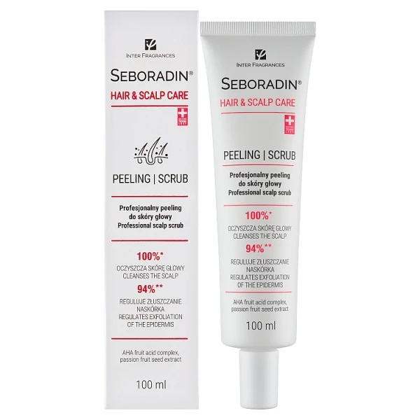 Seboradin Hair & Scalp Care, profesjonalny peeling do skóry głowy, 100ml