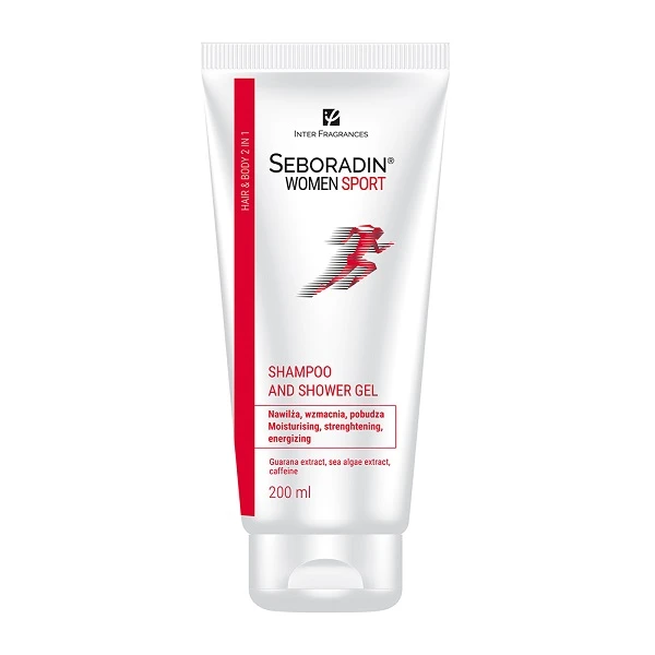 Seboradin Woman, szampon i żel 2w1 Sport, 200ml
