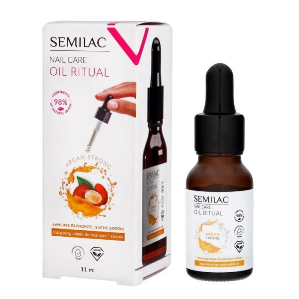 Semilac Oil Ritual, odżywczy olejek do paznokci i skórek, 11ml