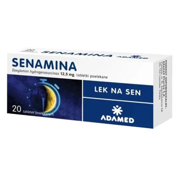 Senamina 12,5mg, 20 tabletek powlekanych