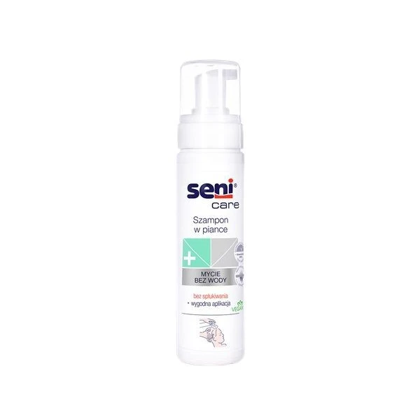Seni Care, szampon w piance, 200ml