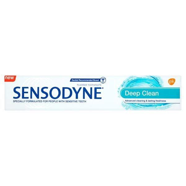 Sensodyne Deep Clean, pasta do zębów wrażliwych, 75ml