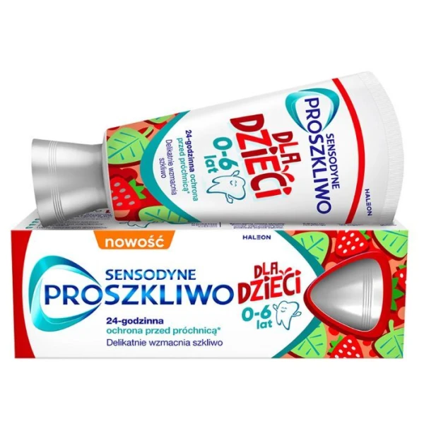 Sensodyne Proszkliwo, pasta do zębów dla dzieci, 0-6 lat, 50ml