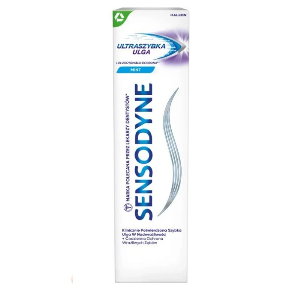 Sensodyne Ultraszybka Ulga, pasta do zębów nadwrażliwych, 75ml