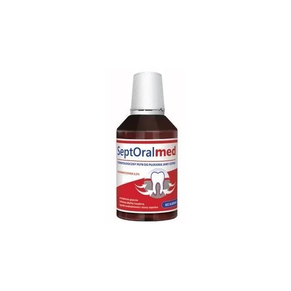 SeptOral Med, stomatologiczny płyn do płukania jamy ustnej, 300ml