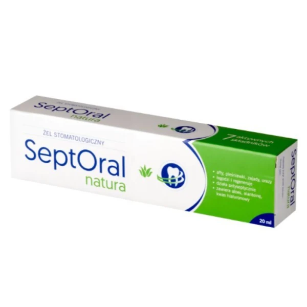 SeptOral Natura, żel stomatologiczny, 20ml