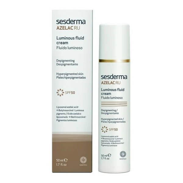 Sesderma Azelac RU, emulsja rozświetlająca redukująca przebarwienia, 50ml