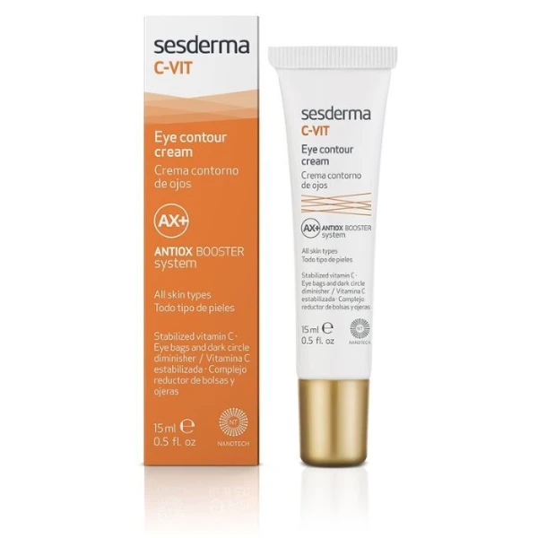 Sesderma C-Vit Antiox Booster, krem pod oczy z witaminą C, 15ml
