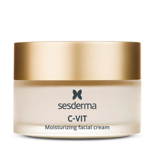 Sesderma C-Vit, nawilżający krem do twarzy, skóra zmęczona, pozbawiona energii, 50ml