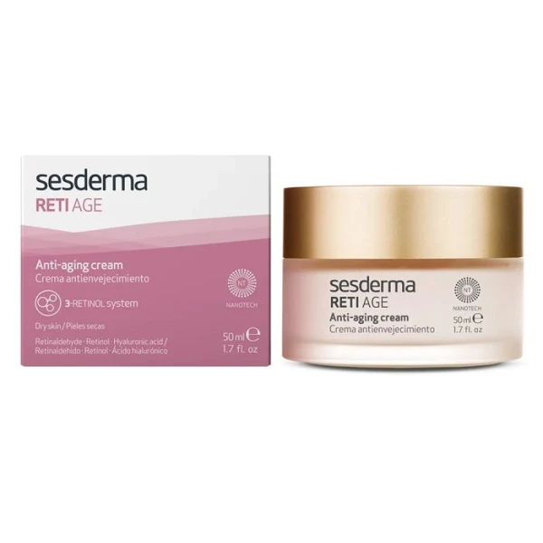 Sesderma Reti Age, przeciwstarzeniowy krem z retinolem, 50ml