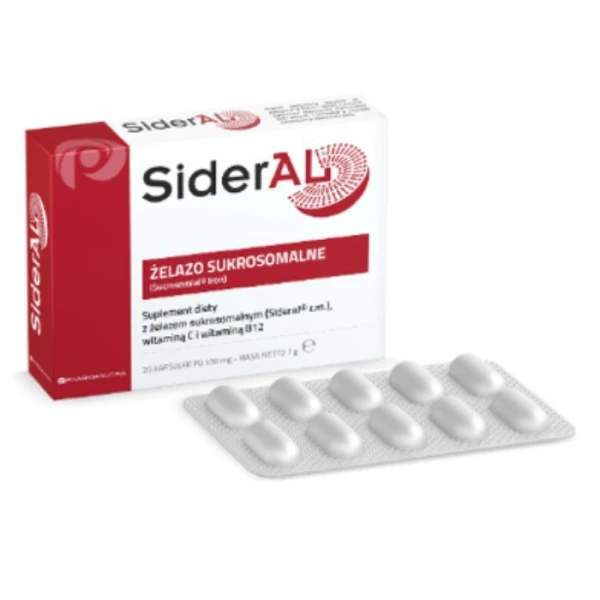 SiderAL, 20 kapsułek