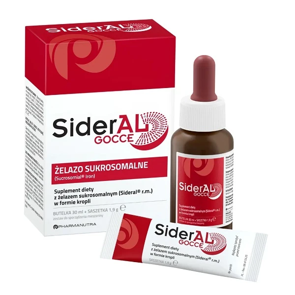 SiderAL Gocce, krople, 30ml