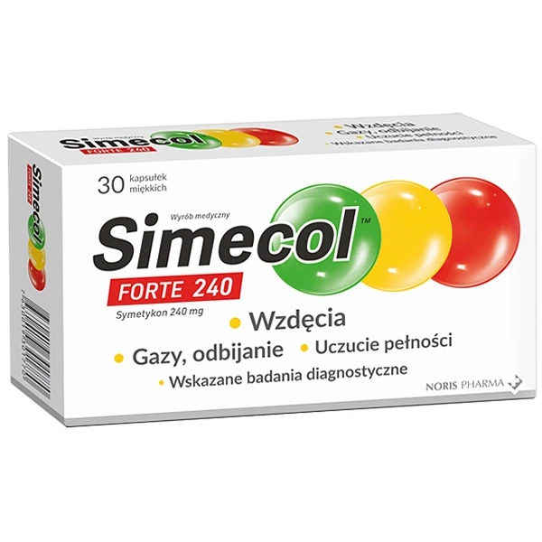 Simecol Forte 240, 30 kapsułek