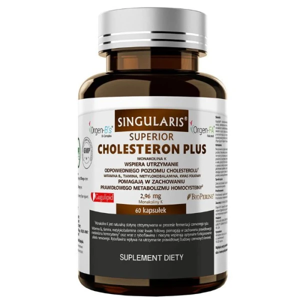 Singularis Superior, Cholesteron Plus, 60 kapsułek