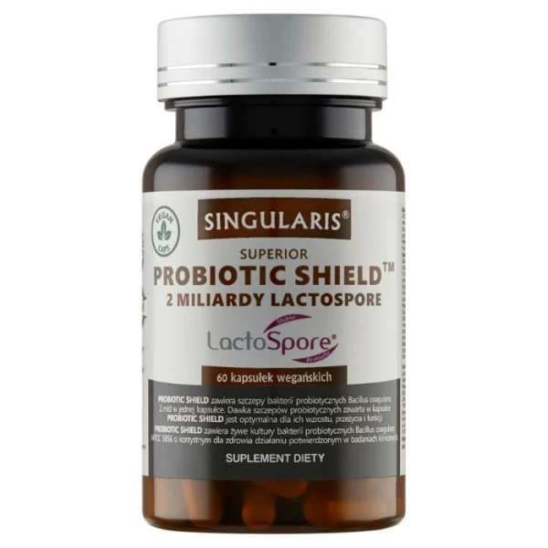 Singularis Superior, Probiotic Shield, 60 kapsułek