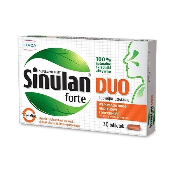Sinulan Duo Forte, 30 tabletek