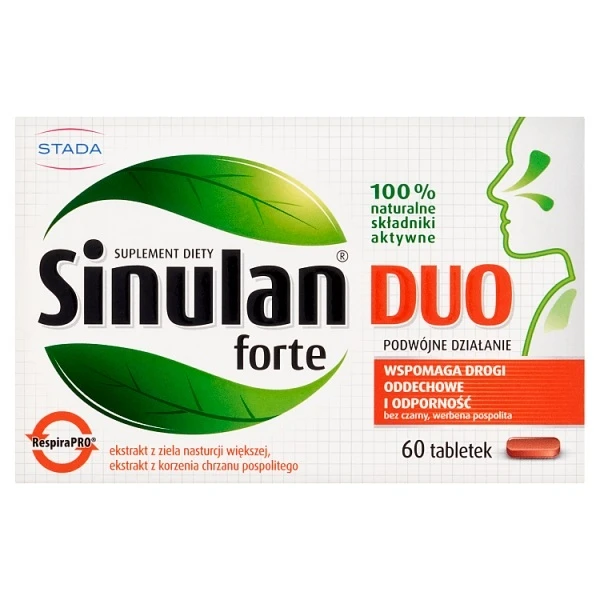 Sinulan Duo Forte, 60 tabletek