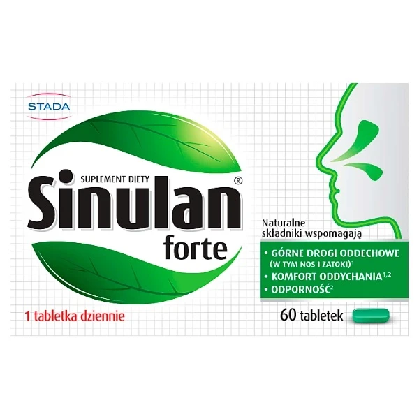 Sinulan Forte, 60 tabletek