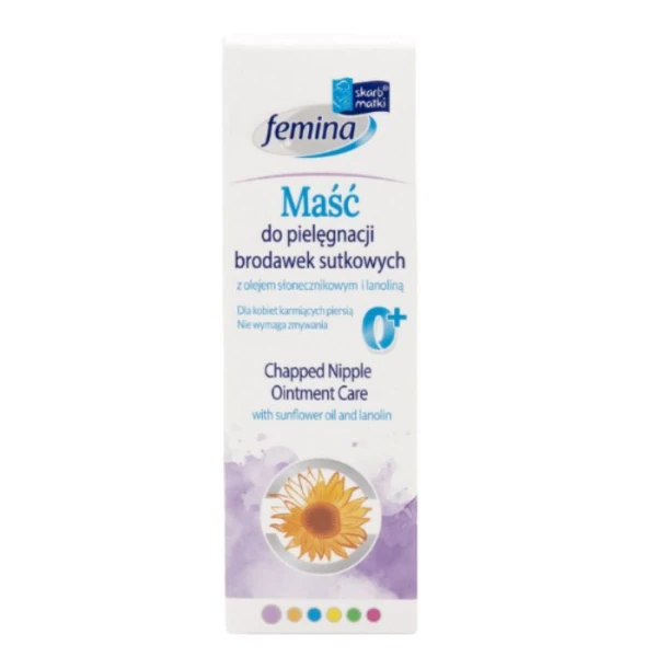 Skarb Matki, Femina, maść do pielęgnacji brodawek sutkowych, 30g