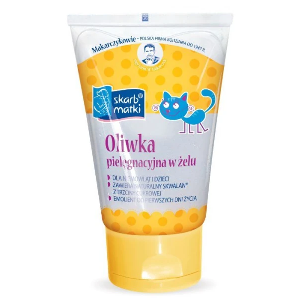 Skarb Matki, oliwka pielęgnacyjna w żelu, od urodzenia, 125ml