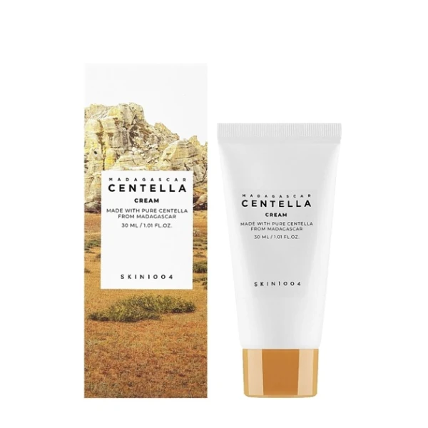 Skin1004 Madagascar Centella Cream, nawilżający krem z wąkrotą azjatycką, 30ml