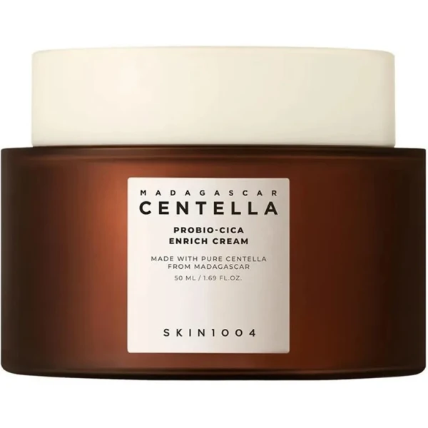 Skin1004, Madagascar Centella Probio-Cica Enrich Cream, odżywczy krem do skóry suchej, 50ml 