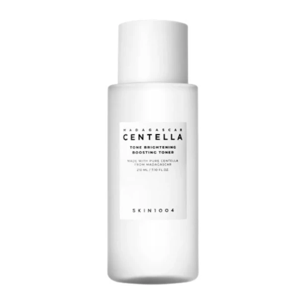 Skin1004, Madagaskar Centella Tone Brightening, łagodny rozświetlający tonik złuszczający, 210ml