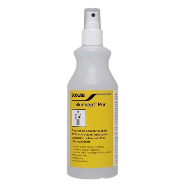 Skinsept Pur (46g+27g+1g)/100g, roztwór do odkażania skóry, 350ml