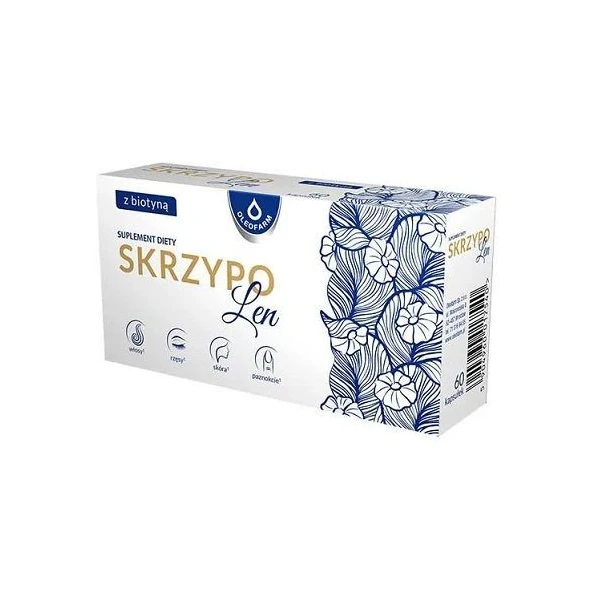 SkrzypoLen z biotyną, 60 kapsułek