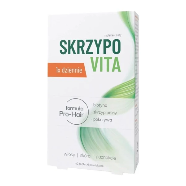 Skrzypovita 1 x dziennie, 42 tabletki