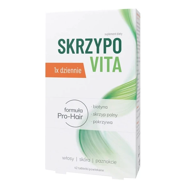 Skrzypovita 1 x dziennie, 42 tabletki