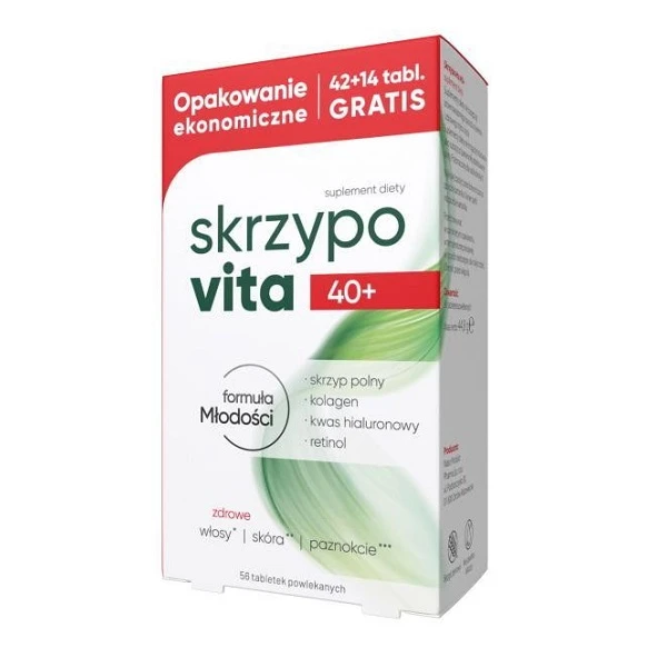 Skrzypovita 40+, 56 tabletek