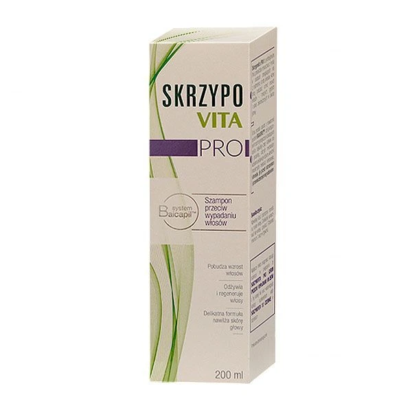 Skrzypovita Pro, szampon do włosów ze skłonnością do wypadania, 200ml