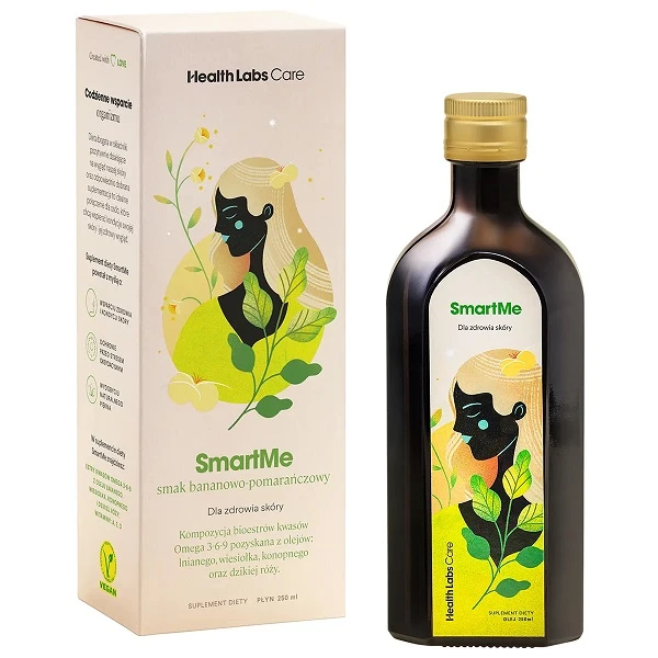 Health Labs Care, SmartMe, płyn, smak bananowo-pomarańczowy, 250ml