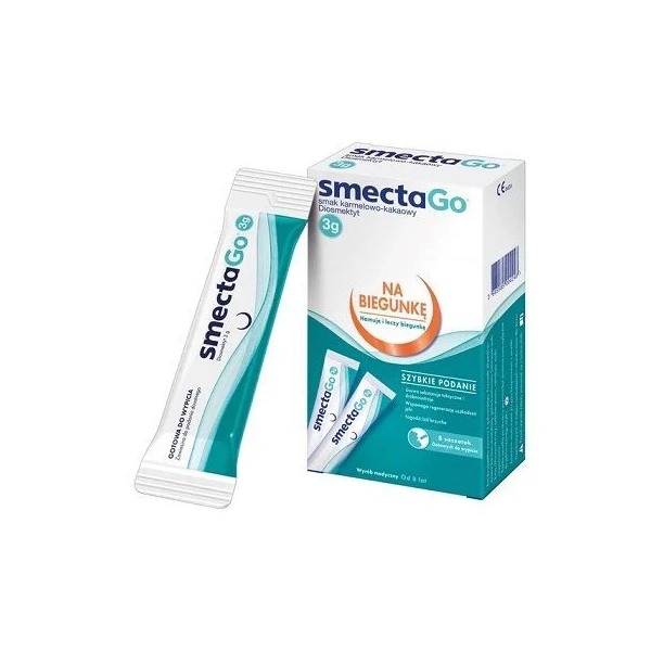 SmectaGo, smak karmelowo-kakaowy, 8 saszetek