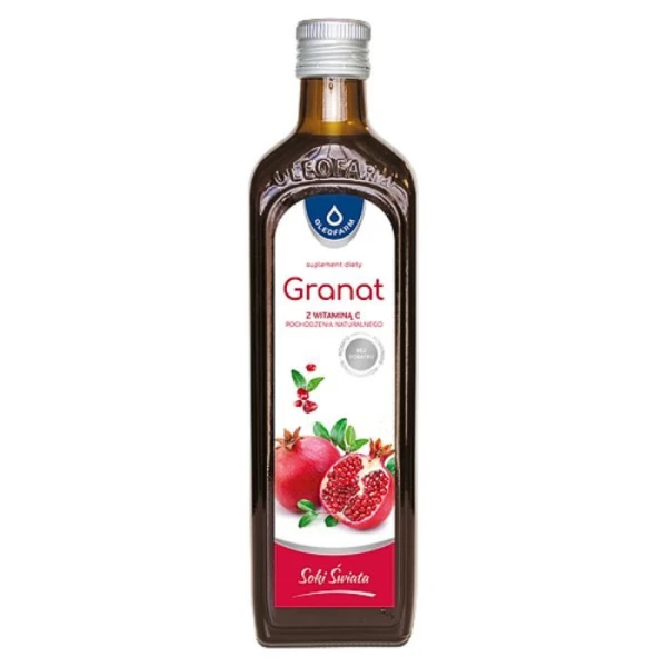 Soki Świata, Granat z witaminą C, sok, 490ml