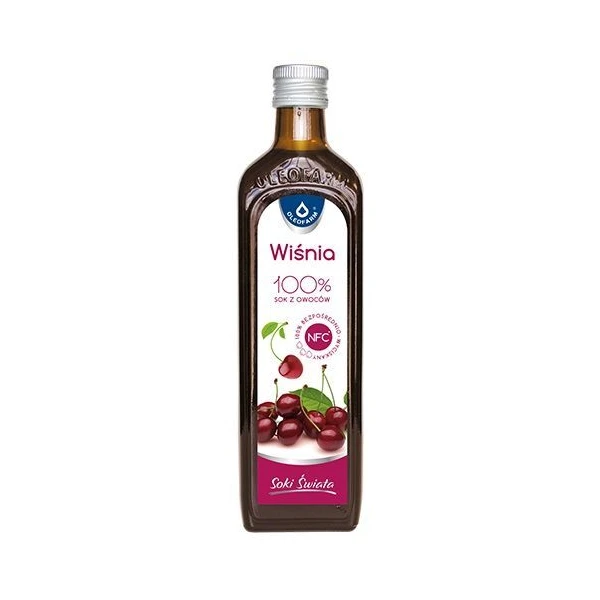 Soki Świata, Wiśnia, sok, 490ml