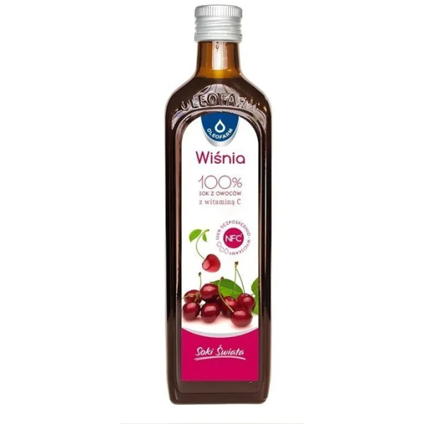 Soki Świata, Wiśnia z witaminą C, sok, 490ml