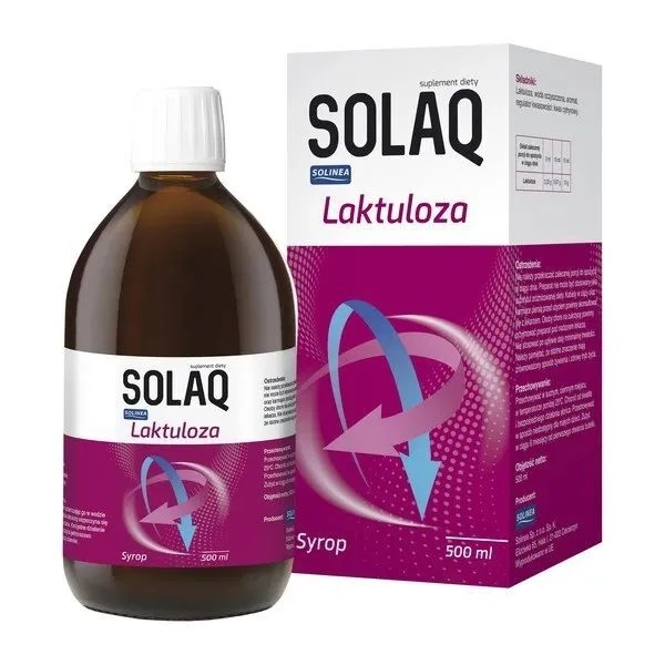 Solaq Laktuloza, syrop, dla dzieci i dorosłych, 00ml
