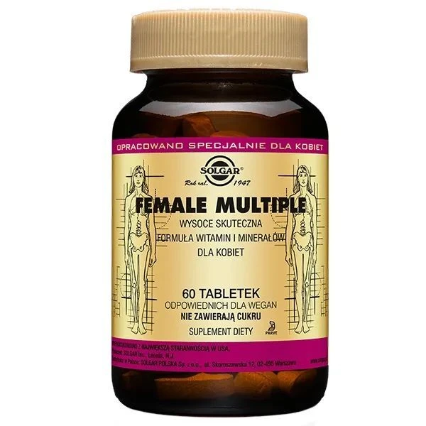 Solgar Female Multiple, 60 tabletek