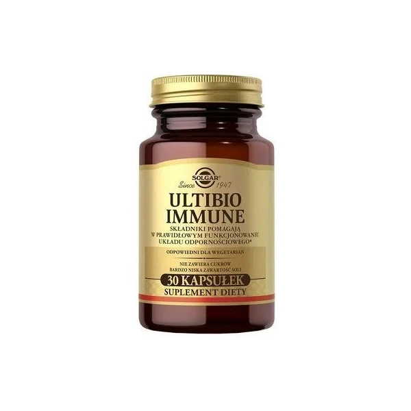 Solgar Ultibio Immune, 30 kapsułek