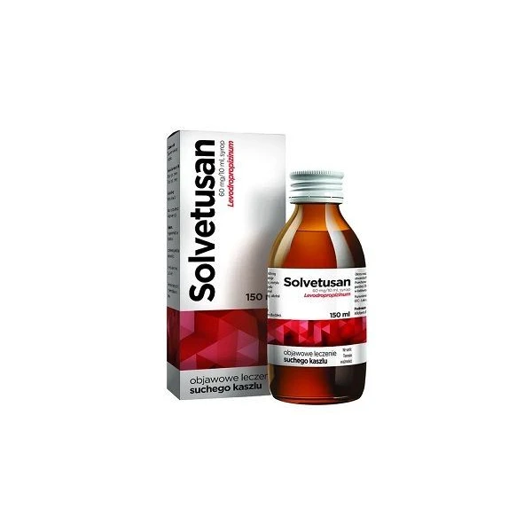 Solvetusan 60mg/10ml, syrop, 150ml