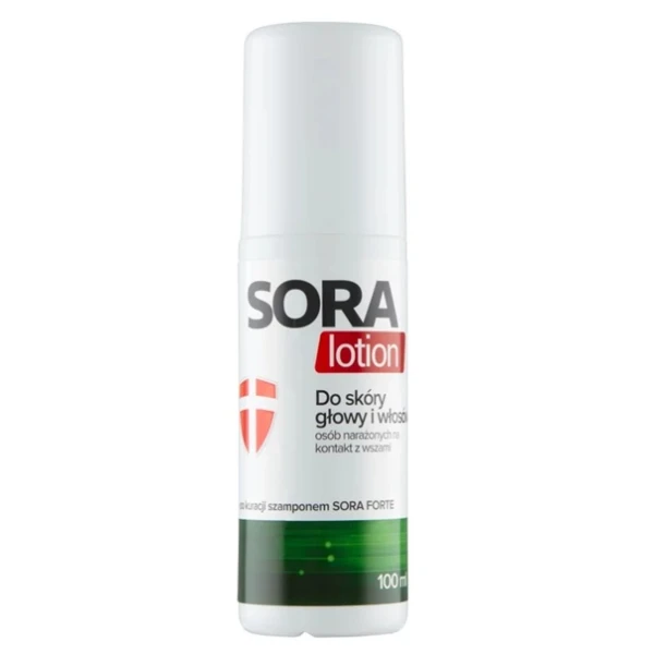 Sora, lotion do skóry głowy i włosów, 100ml