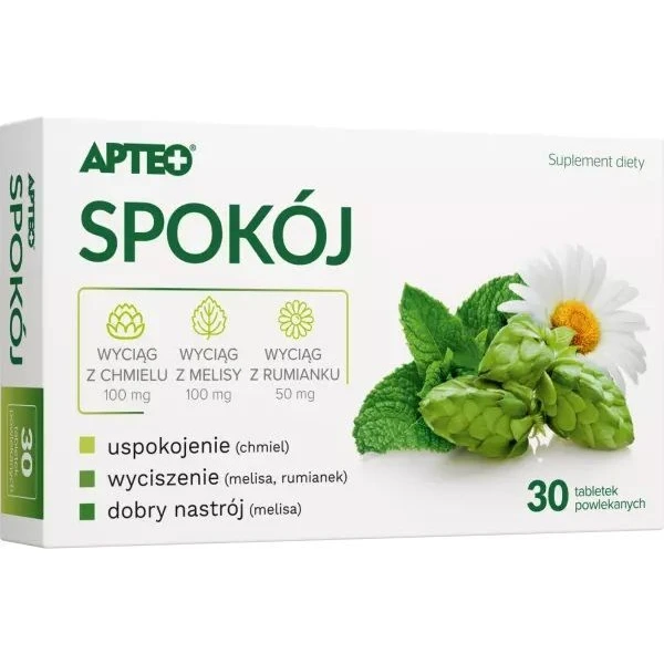 Spokój, Apteo, 30 tabletek