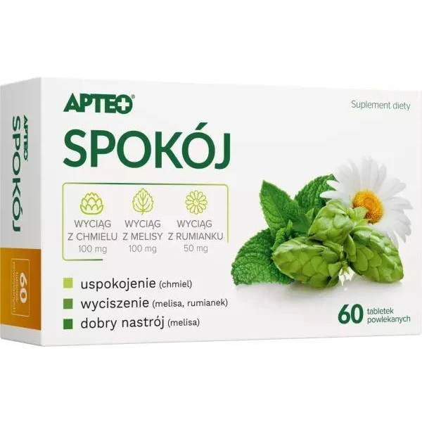 Spokój, Apteo, 60 tabletek