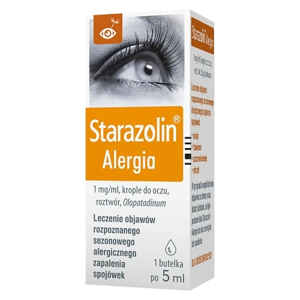 Starazolin Alergia 1mg/ml, krople do oczu, 5ml