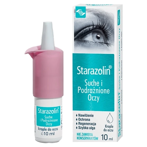Starazolin Suche i Podrażnione Oczy, krople, 10ml